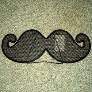 Mustache earring holder stand